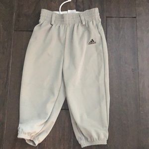 Adidas XS boys/youth baseball pants